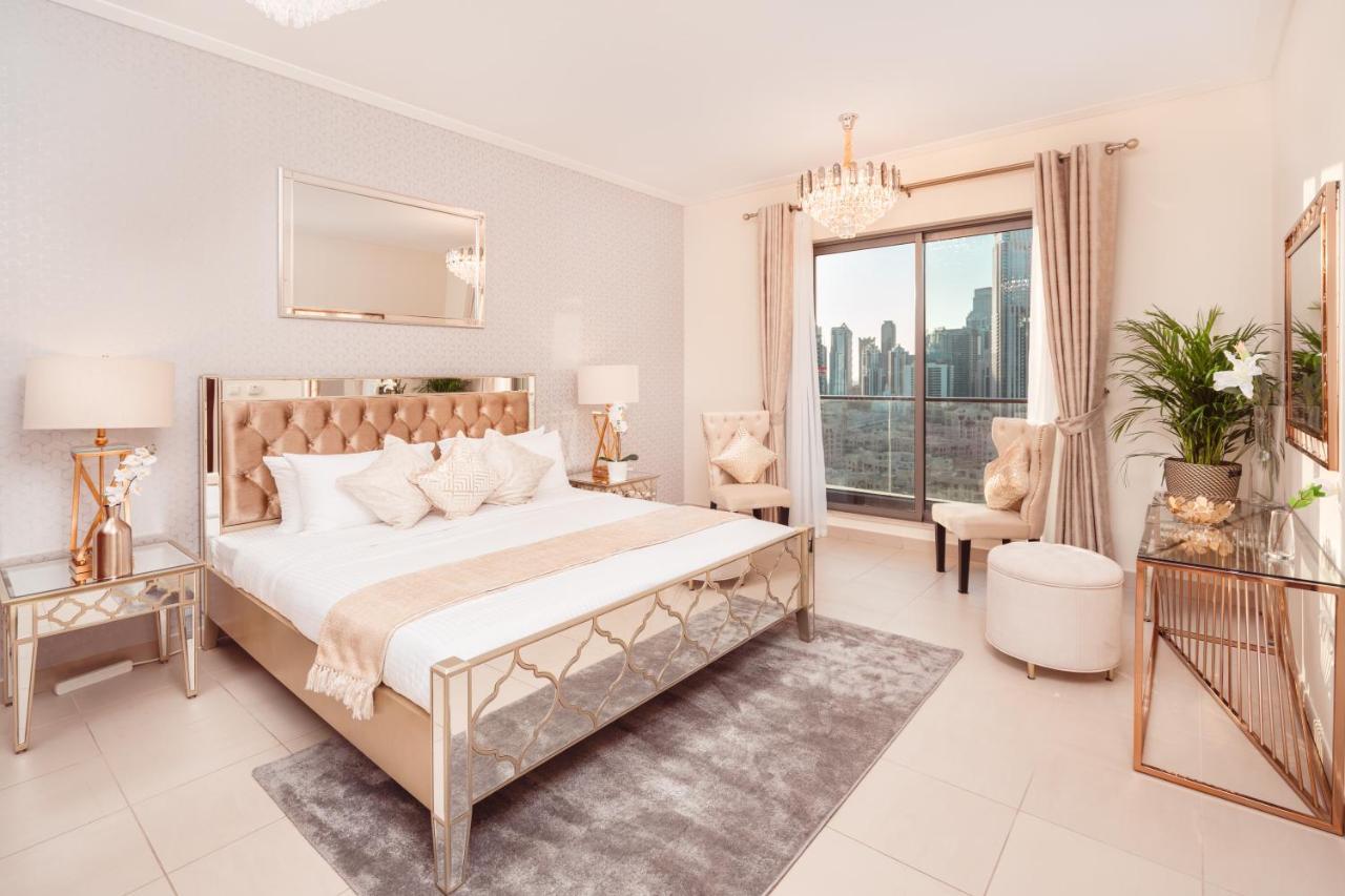 Elite Royal Apartment - Panoramic Full Burj Khalifa, Fountain & Skyline View - Baron Dubai Eksteriør billede
