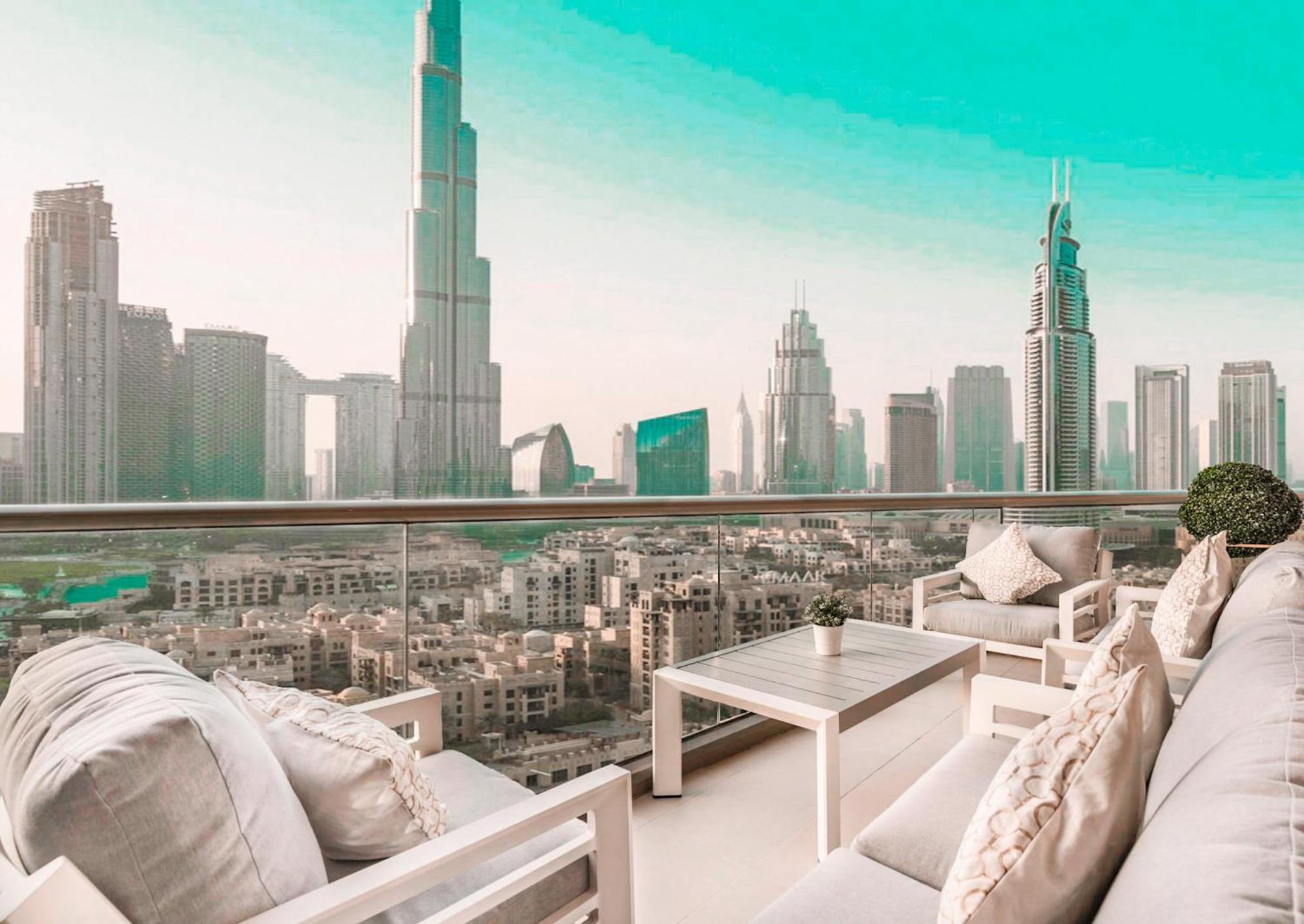 Elite Royal Apartment - Panoramic Full Burj Khalifa, Fountain & Skyline View - Baron Dubai Eksteriør billede